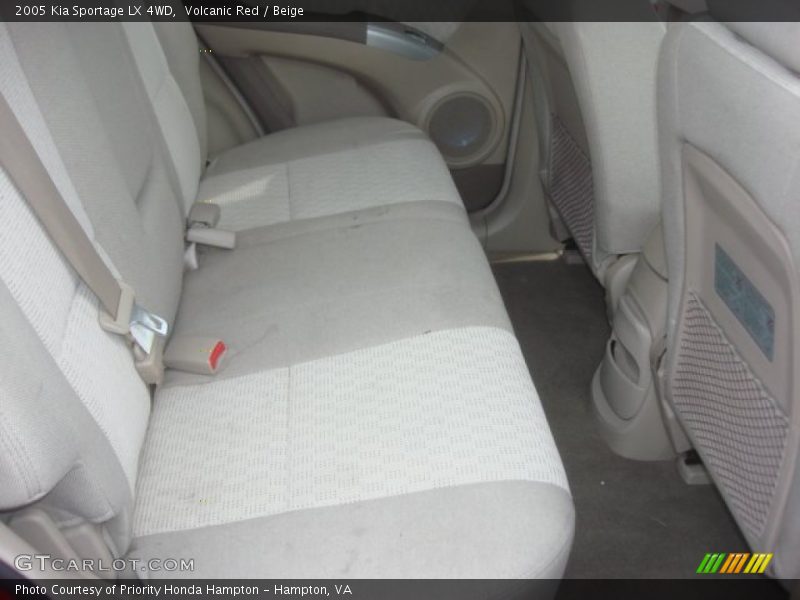 Volcanic Red / Beige 2005 Kia Sportage LX 4WD