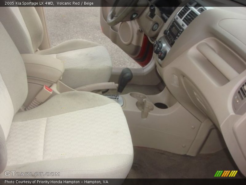 Volcanic Red / Beige 2005 Kia Sportage LX 4WD