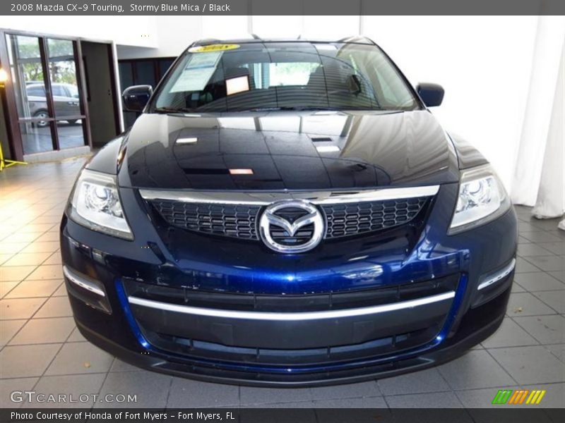 Stormy Blue Mica / Black 2008 Mazda CX-9 Touring