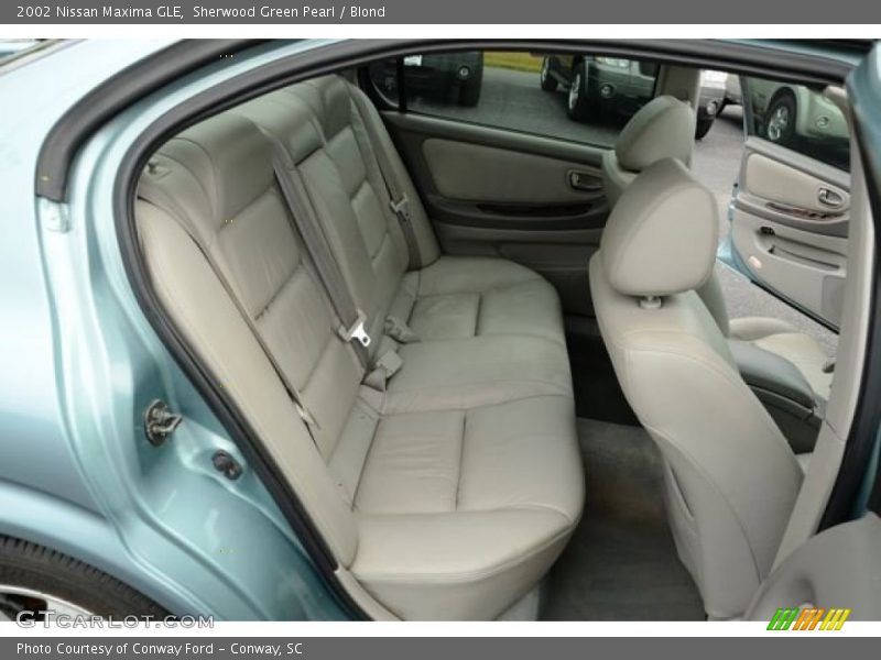 Sherwood Green Pearl / Blond 2002 Nissan Maxima GLE