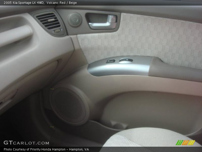 Volcanic Red / Beige 2005 Kia Sportage LX 4WD