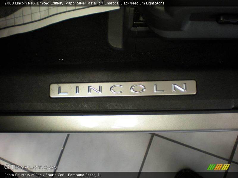 Vapor Silver Metallic / Charcoal Black/Medium Light Stone 2008 Lincoln MKX Limited Edition
