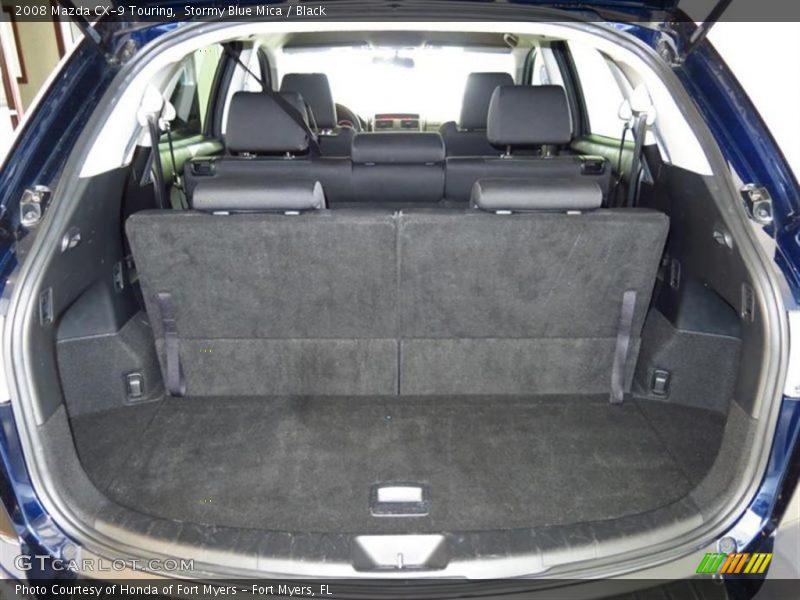 Stormy Blue Mica / Black 2008 Mazda CX-9 Touring