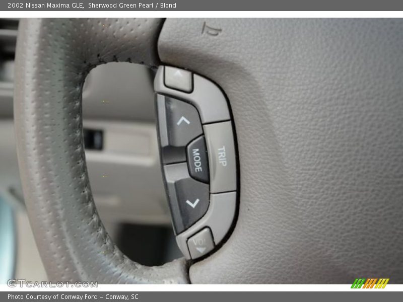 Sherwood Green Pearl / Blond 2002 Nissan Maxima GLE