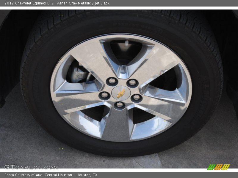 Ashen Gray Metallic / Jet Black 2012 Chevrolet Equinox LTZ