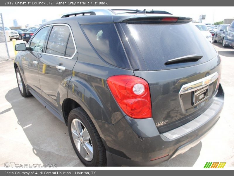 Ashen Gray Metallic / Jet Black 2012 Chevrolet Equinox LTZ