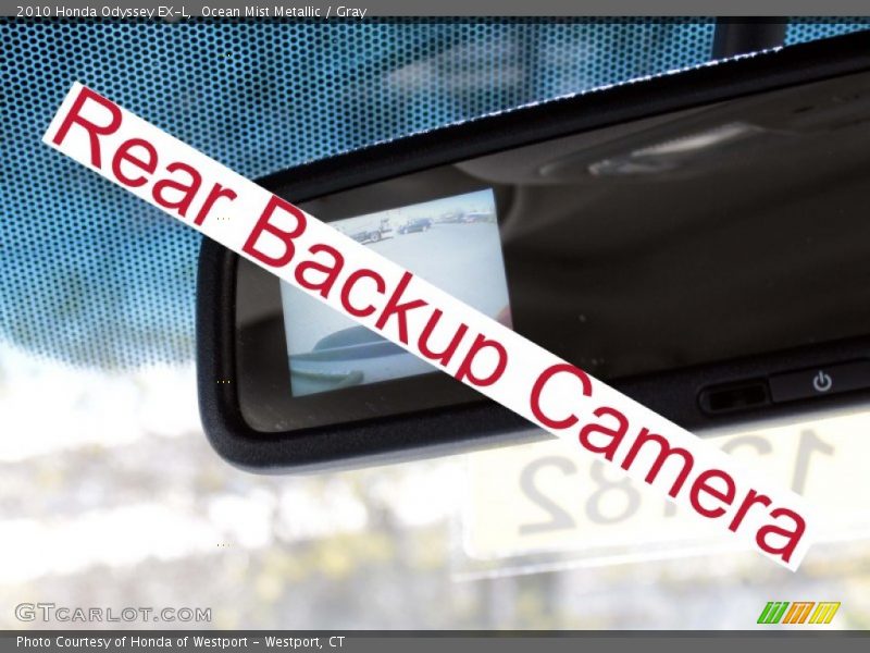 Ocean Mist Metallic / Gray 2010 Honda Odyssey EX-L