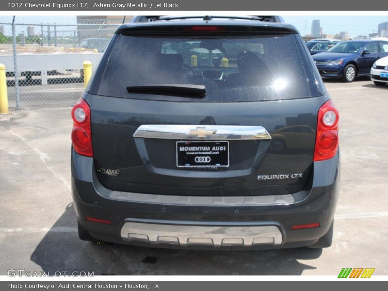 Ashen Gray Metallic / Jet Black 2012 Chevrolet Equinox LTZ