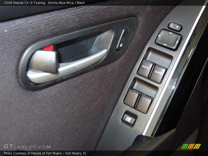 Stormy Blue Mica / Black 2008 Mazda CX-9 Touring