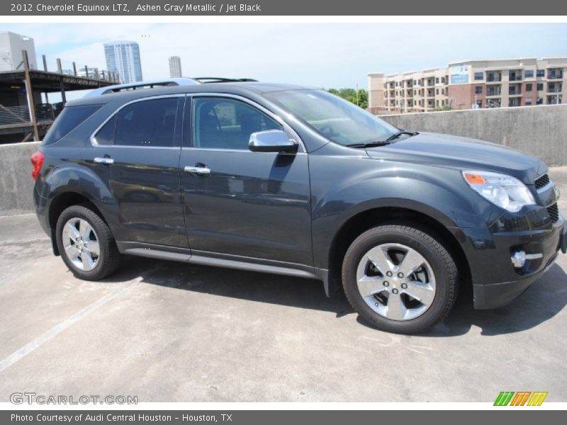 Ashen Gray Metallic / Jet Black 2012 Chevrolet Equinox LTZ