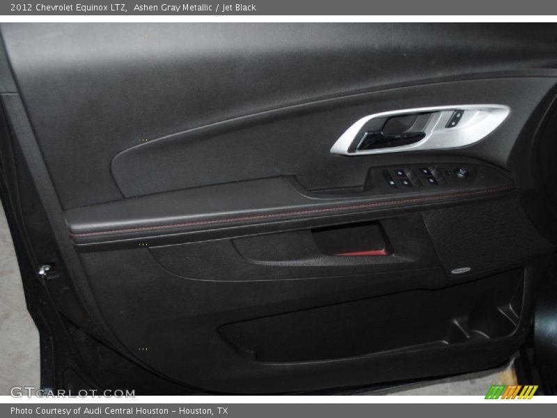 Ashen Gray Metallic / Jet Black 2012 Chevrolet Equinox LTZ
