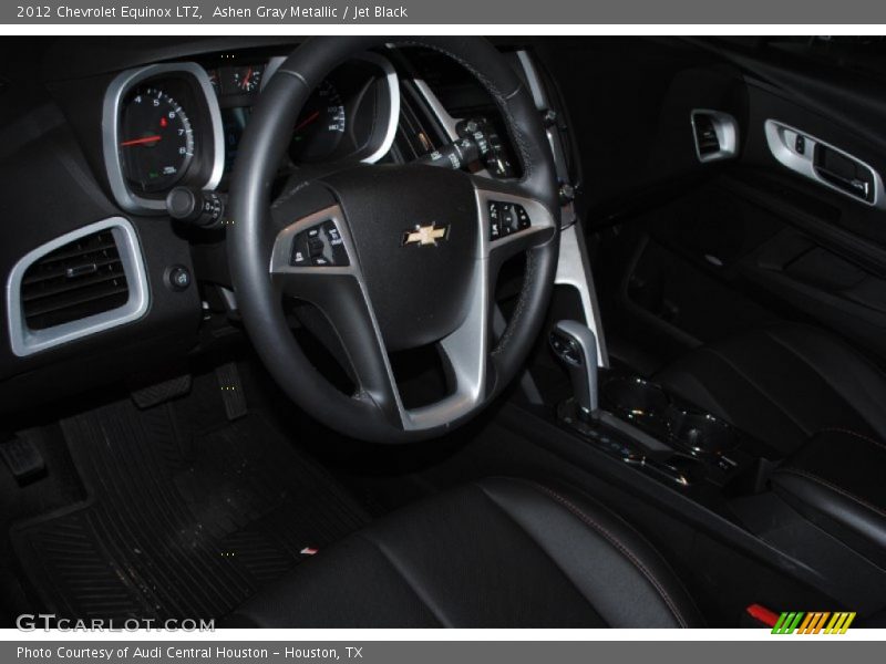 Ashen Gray Metallic / Jet Black 2012 Chevrolet Equinox LTZ