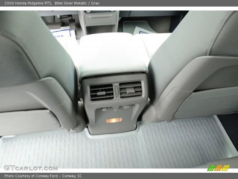 Billet Silver Metallic / Gray 2009 Honda Ridgeline RTS