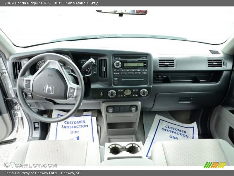 Dashboard of 2009 Ridgeline RTS