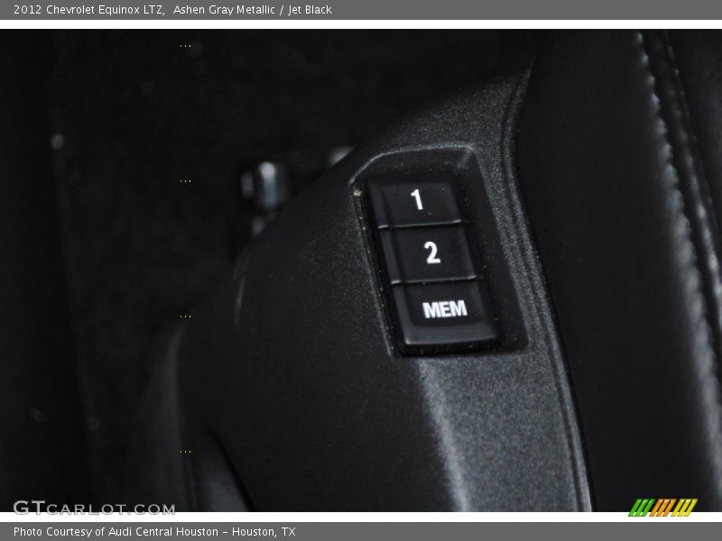 Ashen Gray Metallic / Jet Black 2012 Chevrolet Equinox LTZ