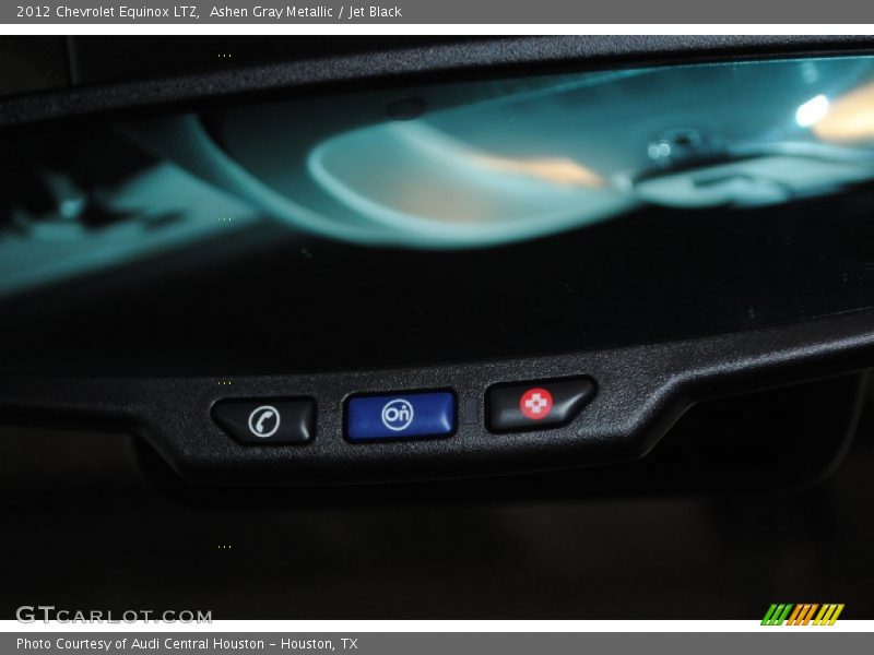 Ashen Gray Metallic / Jet Black 2012 Chevrolet Equinox LTZ