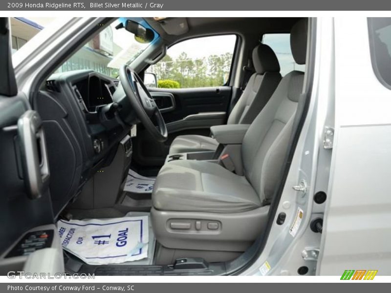  2009 Ridgeline RTS Gray Interior