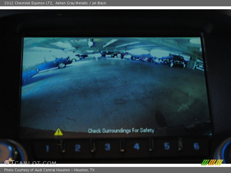 Ashen Gray Metallic / Jet Black 2012 Chevrolet Equinox LTZ