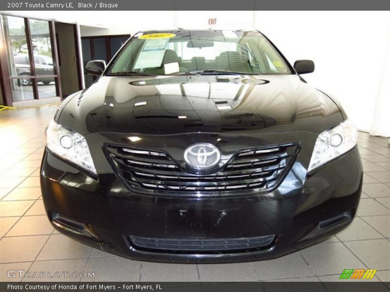 Black / Bisque 2007 Toyota Camry LE