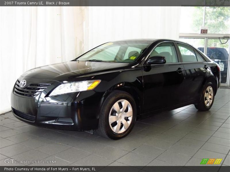 Black / Bisque 2007 Toyota Camry LE