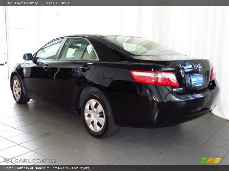 Black / Bisque 2007 Toyota Camry LE