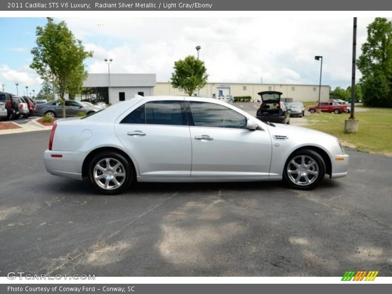 Radiant Silver Metallic / Light Gray/Ebony 2011 Cadillac STS V6 Luxury