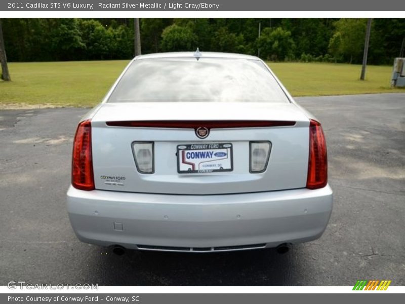 Radiant Silver Metallic / Light Gray/Ebony 2011 Cadillac STS V6 Luxury