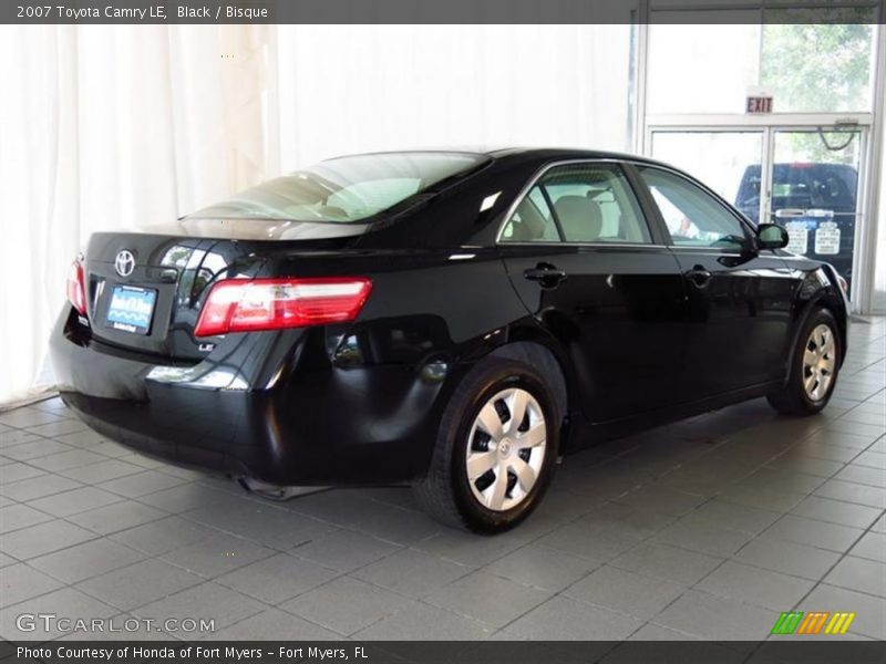 Black / Bisque 2007 Toyota Camry LE