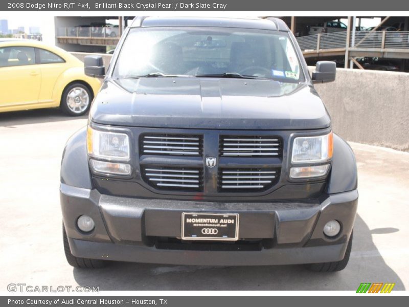 Brilliant Black Crystal Pearl / Dark Slate Gray 2008 Dodge Nitro R/T 4x4