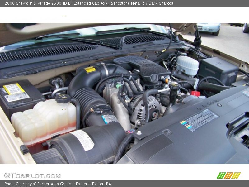 Sandstone Metallic / Dark Charcoal 2006 Chevrolet Silverado 2500HD LT Extended Cab 4x4