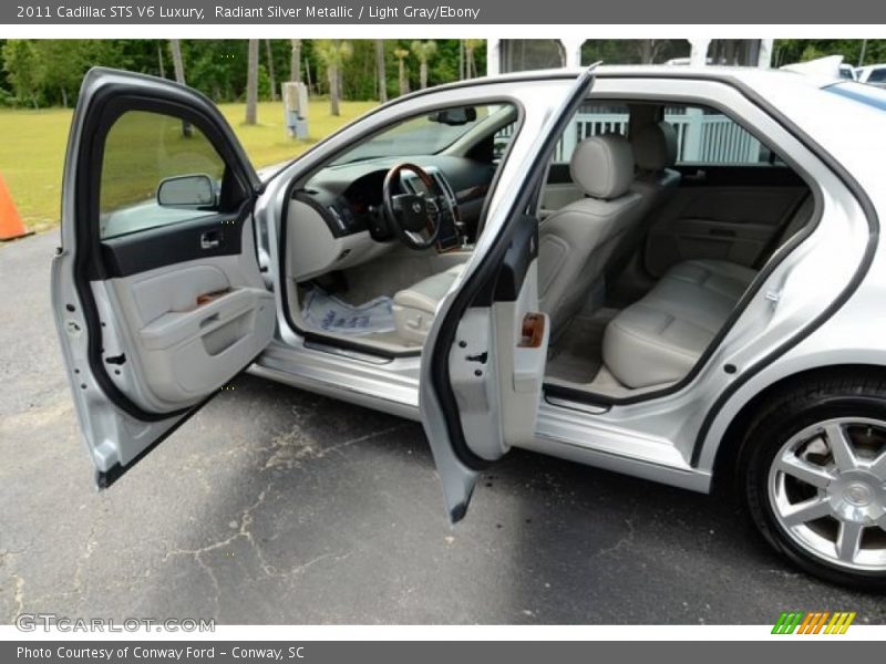 Radiant Silver Metallic / Light Gray/Ebony 2011 Cadillac STS V6 Luxury