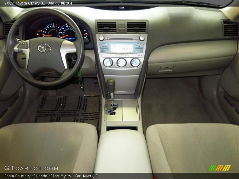 Black / Bisque 2007 Toyota Camry LE