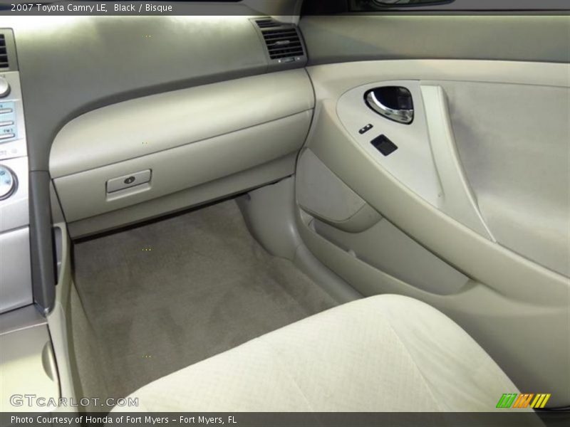 Black / Bisque 2007 Toyota Camry LE