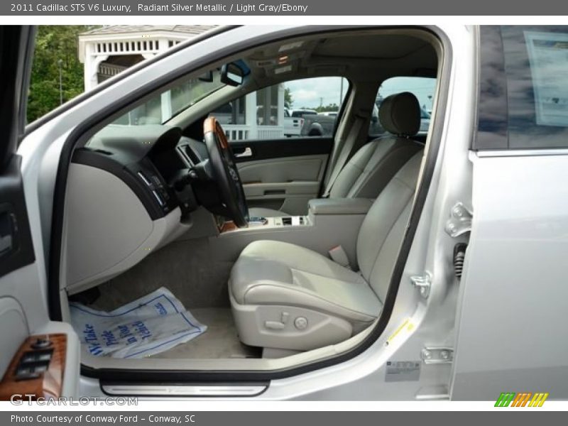 Radiant Silver Metallic / Light Gray/Ebony 2011 Cadillac STS V6 Luxury