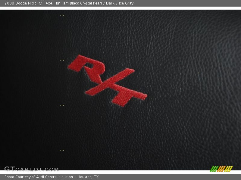 Brilliant Black Crystal Pearl / Dark Slate Gray 2008 Dodge Nitro R/T 4x4