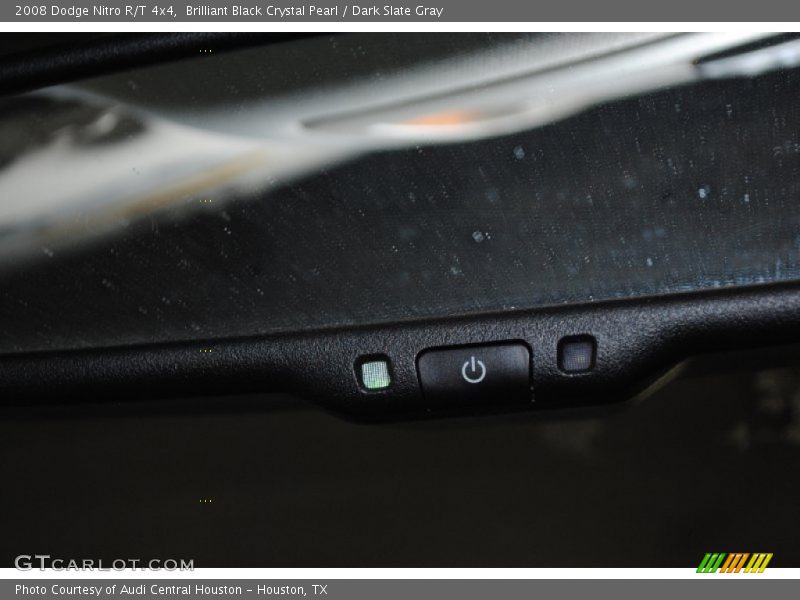Brilliant Black Crystal Pearl / Dark Slate Gray 2008 Dodge Nitro R/T 4x4