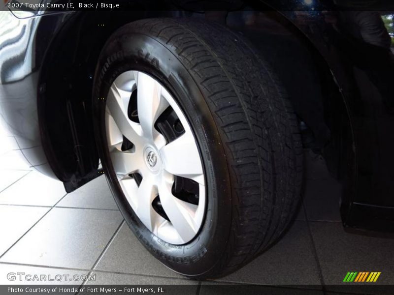 Black / Bisque 2007 Toyota Camry LE