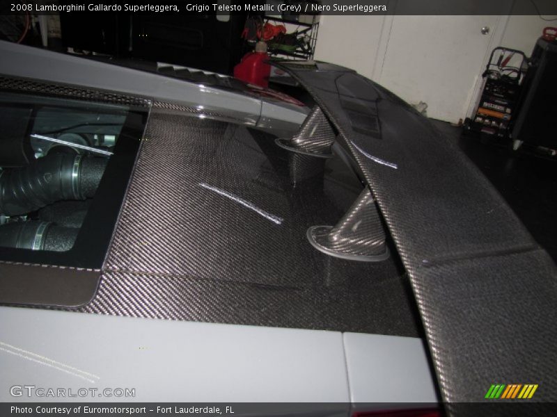 Grigio Telesto Metallic (Grey) / Nero Superleggera 2008 Lamborghini Gallardo Superleggera