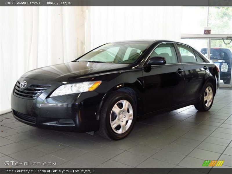 Black / Bisque 2007 Toyota Camry CE