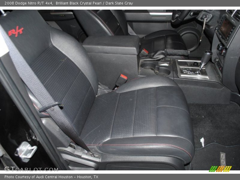 Brilliant Black Crystal Pearl / Dark Slate Gray 2008 Dodge Nitro R/T 4x4