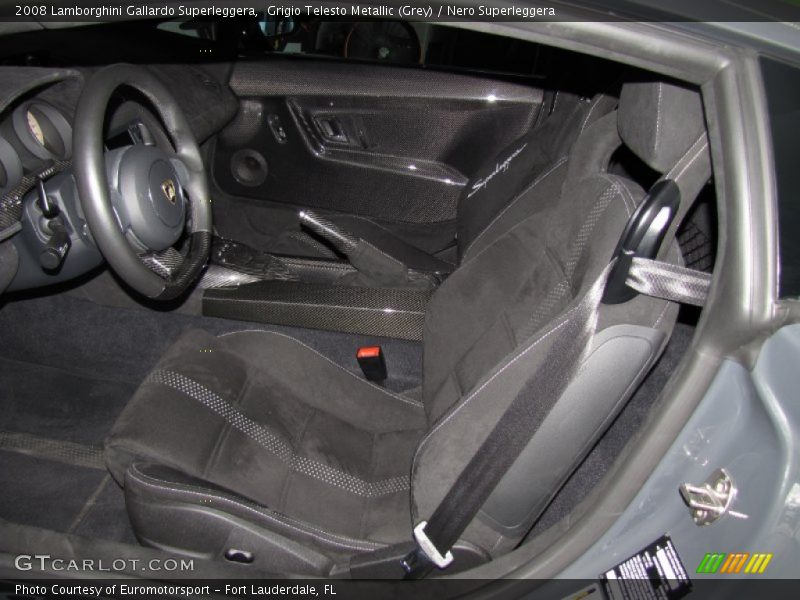 2008 Gallardo Superleggera Nero Superleggera Interior