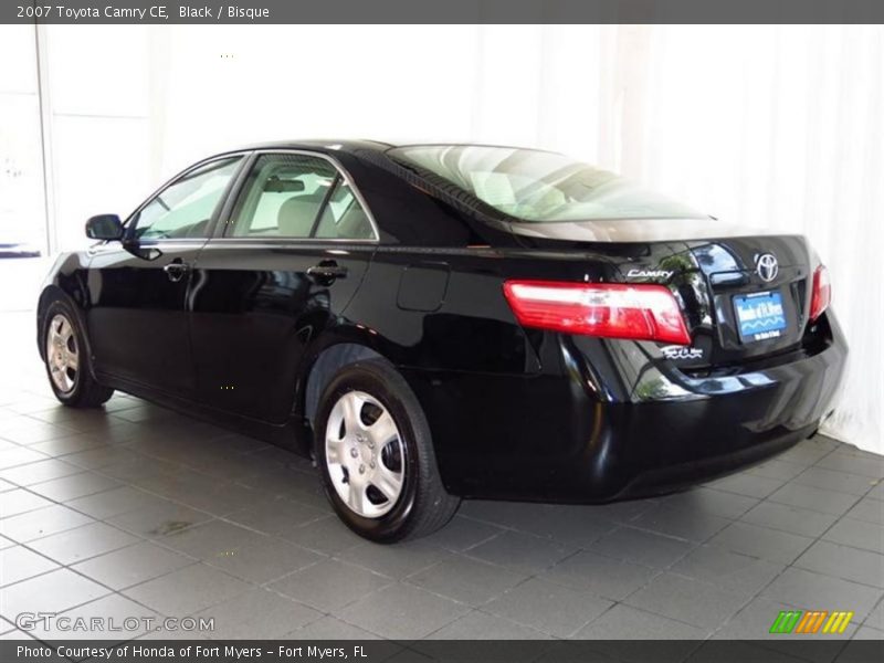 Black / Bisque 2007 Toyota Camry CE