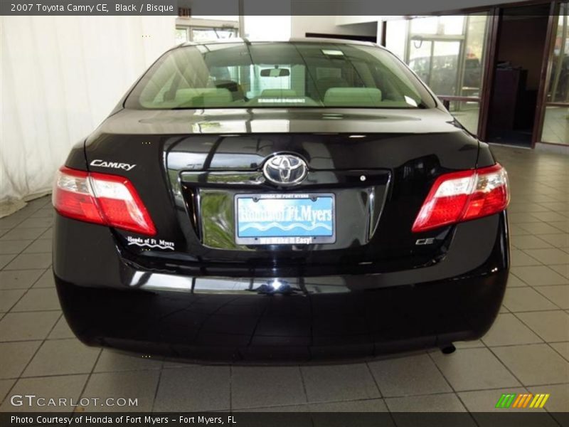 Black / Bisque 2007 Toyota Camry CE