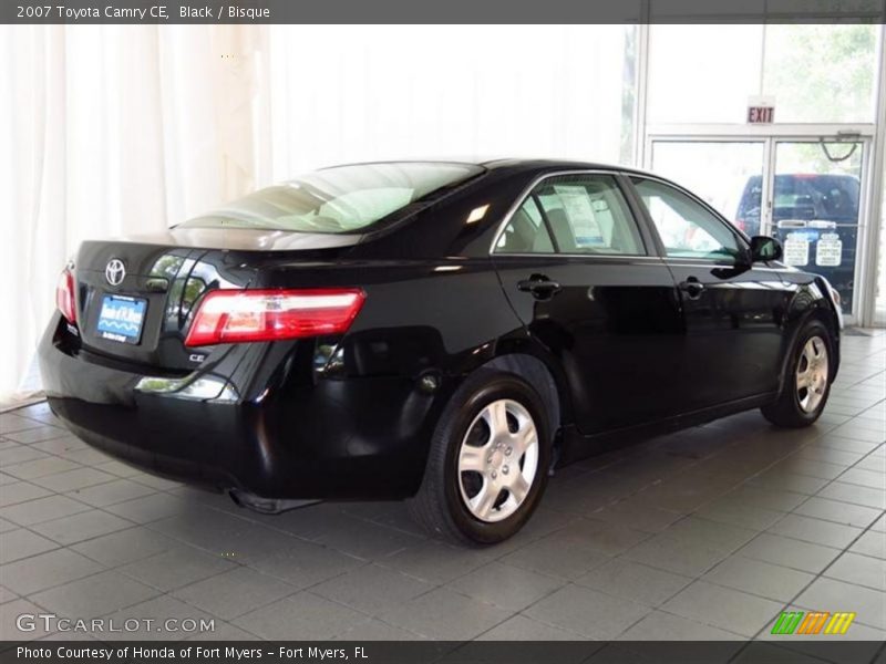 Black / Bisque 2007 Toyota Camry CE