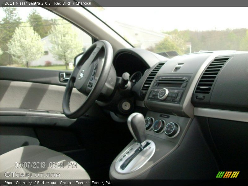Red Brick / Charcoal 2011 Nissan Sentra 2.0 S