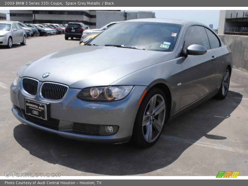 Space Grey Metallic / Black 2009 BMW 3 Series 335i Coupe
