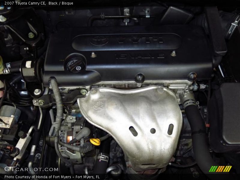 Black / Bisque 2007 Toyota Camry CE