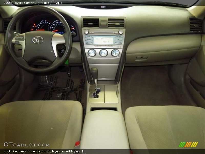 Black / Bisque 2007 Toyota Camry CE