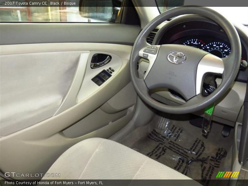Black / Bisque 2007 Toyota Camry CE