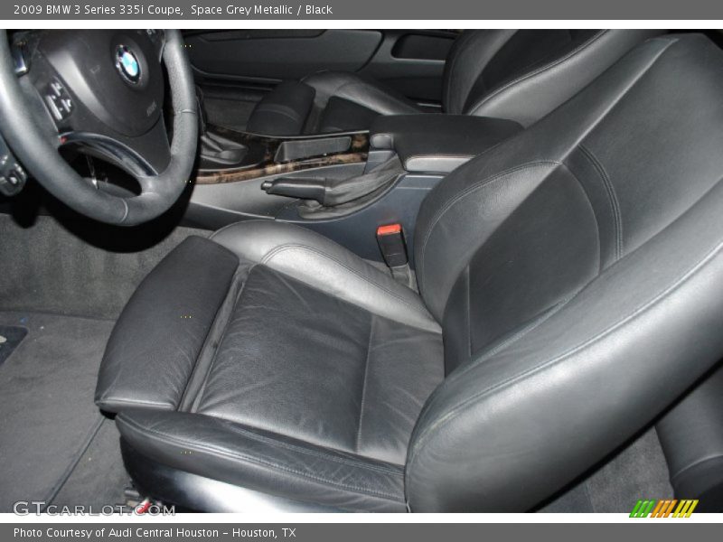 Space Grey Metallic / Black 2009 BMW 3 Series 335i Coupe